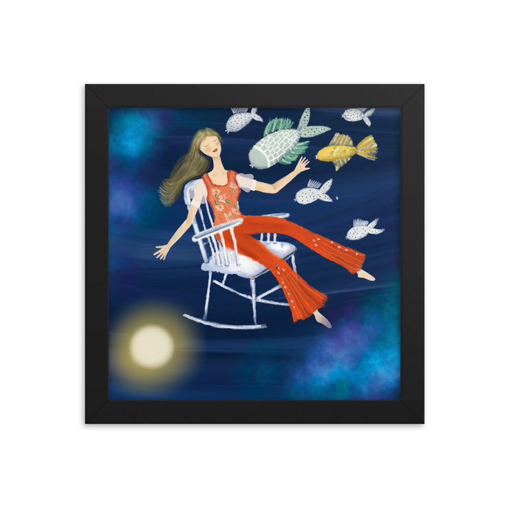 Fish Framed poster