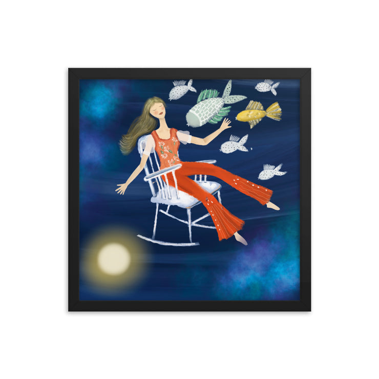 Fish Framed poster